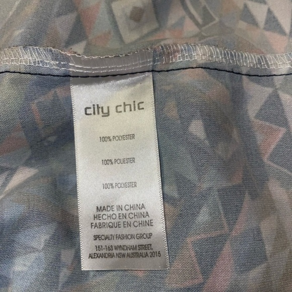 City Chic Sleek In Style Shift Dress / Tunic - Picture 8 of 10